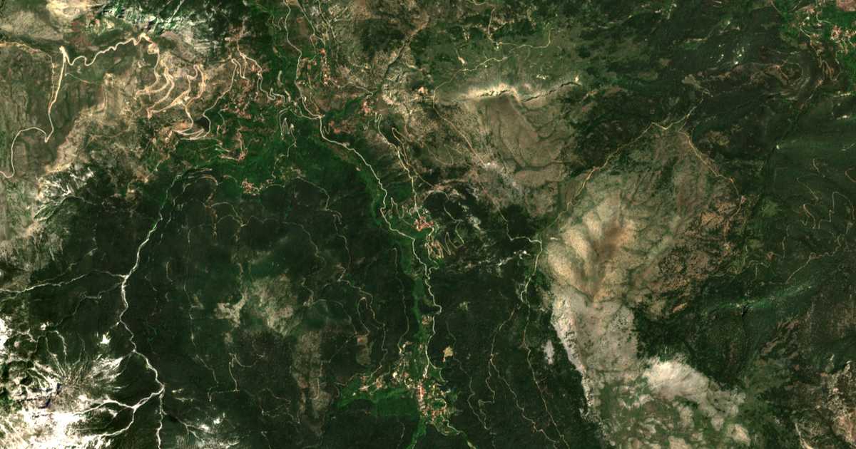 Carte satellite de Agía Varvára