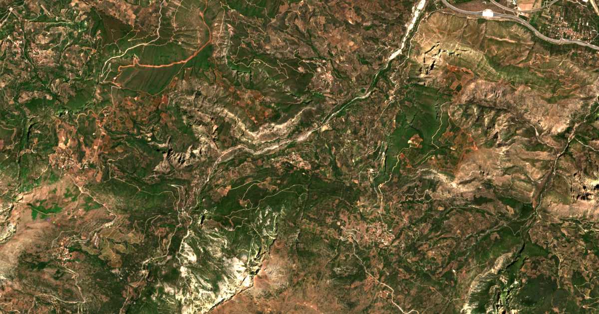 Carte satellite de Ágios Andréas