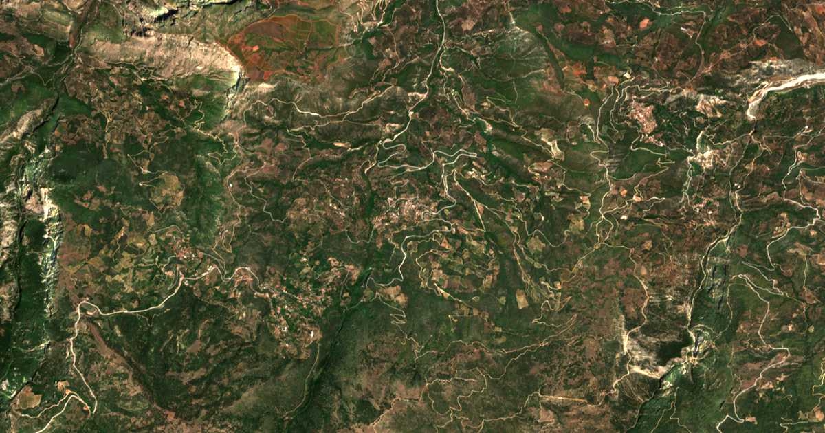 Carte satellite de Áno Diakoptón