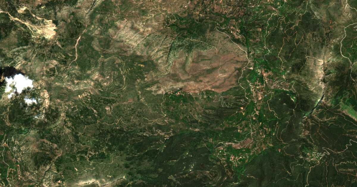 Carte satellite de Exochi, Achaïe