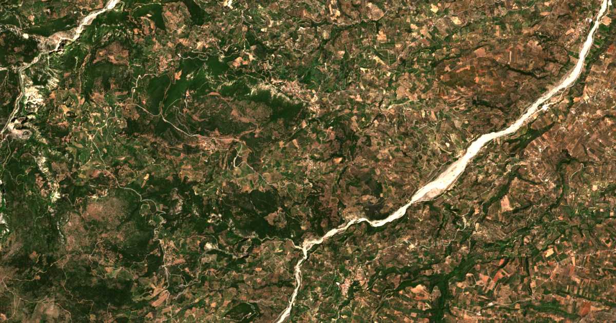 Carte satellite de Grigóris