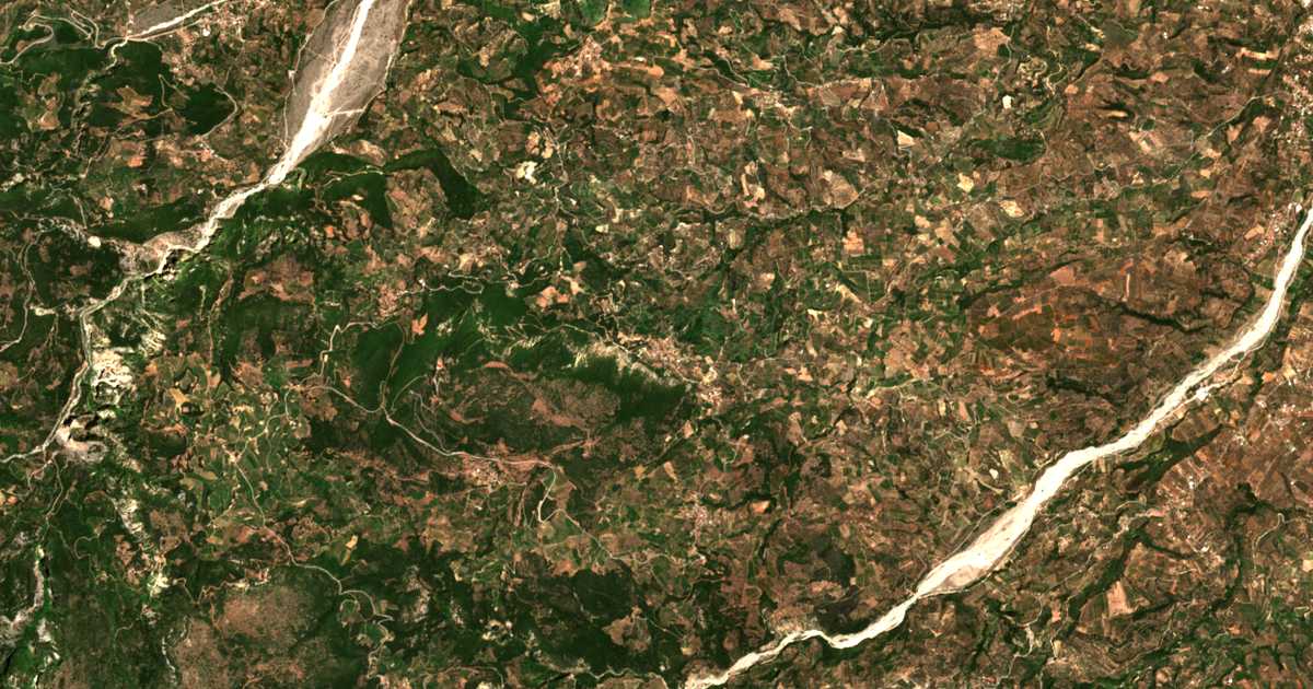 Carte satellite de Lákka