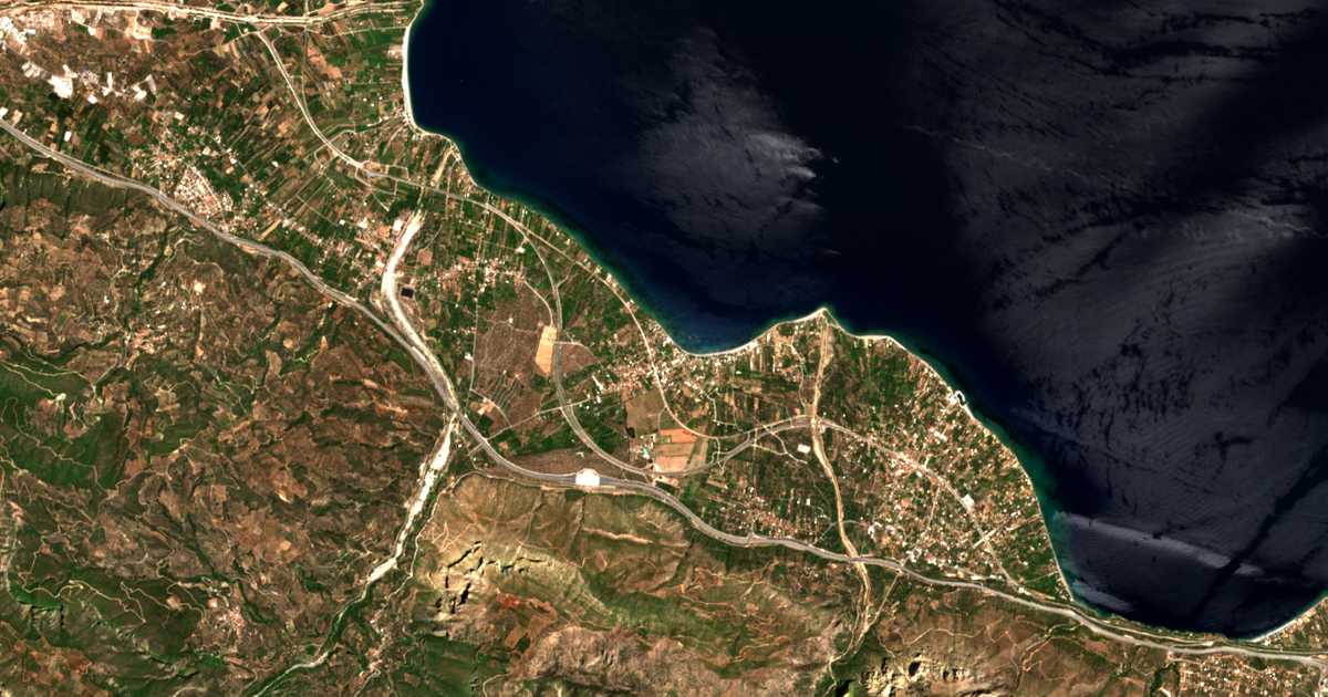 Carte satellite de Terpsithéa