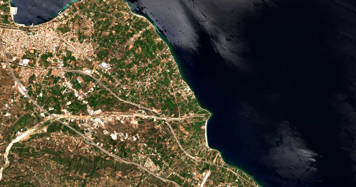 Carte satellite de Valimítika