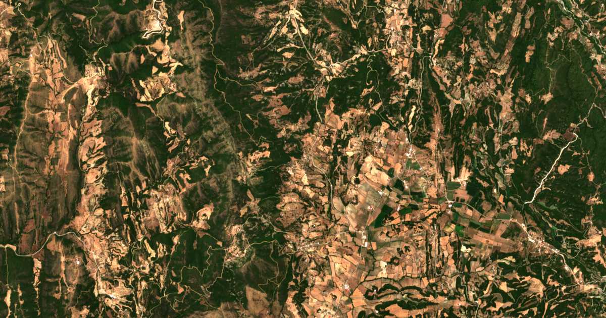 Carte satellite de Golémion