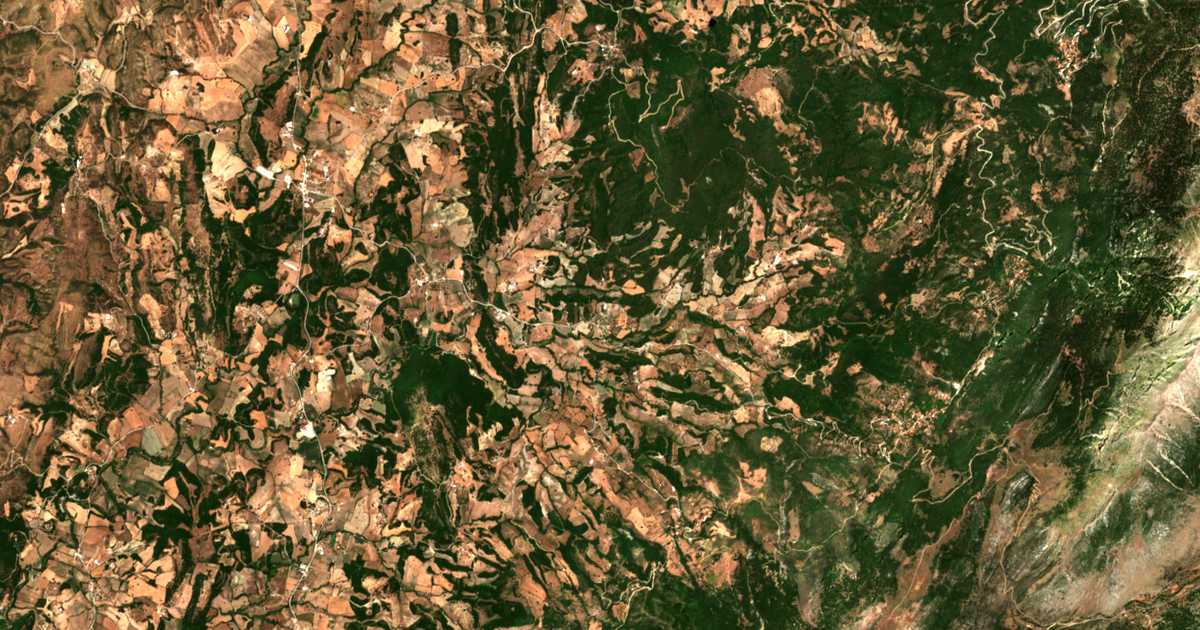 Carte satellite de Káto Drosiá