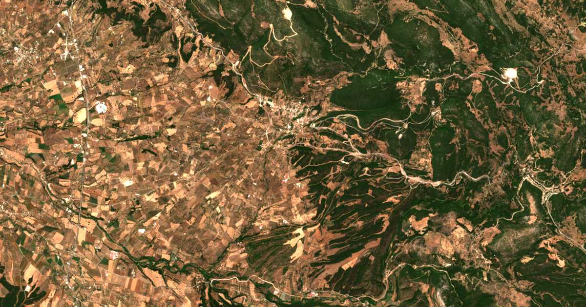 Carte satellite de Mastoraíika - Stamaíika