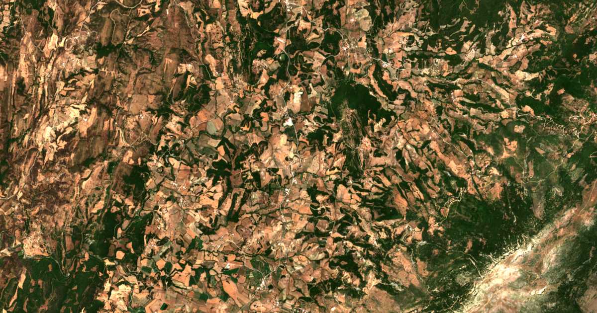 Carte satellite de Pigádia