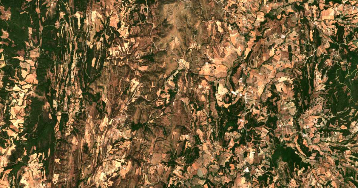 Carte satellite de Ráchi