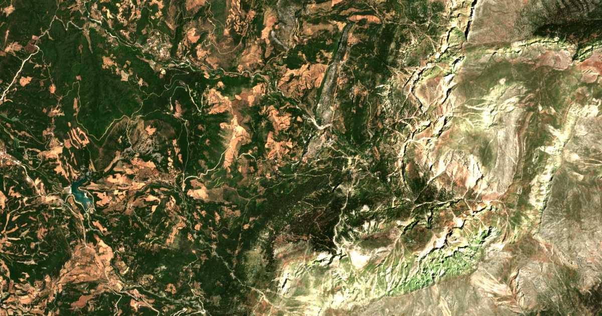 Carte satellite de Spartiá