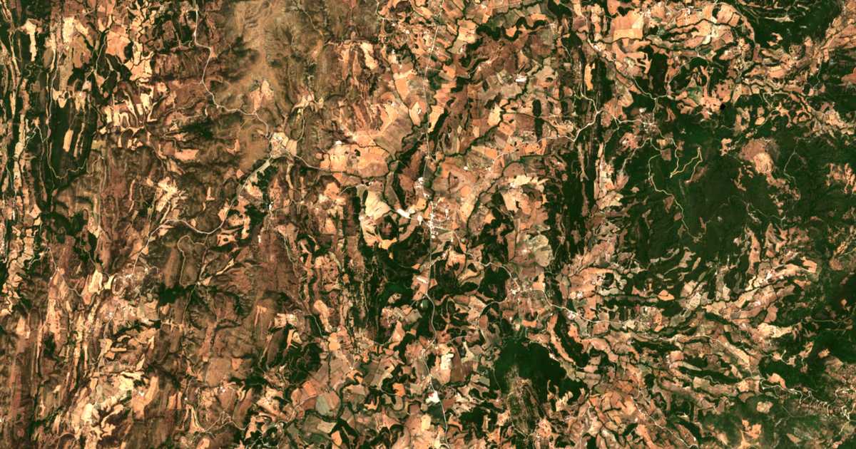 Carte satellite de Stavrodrómion
