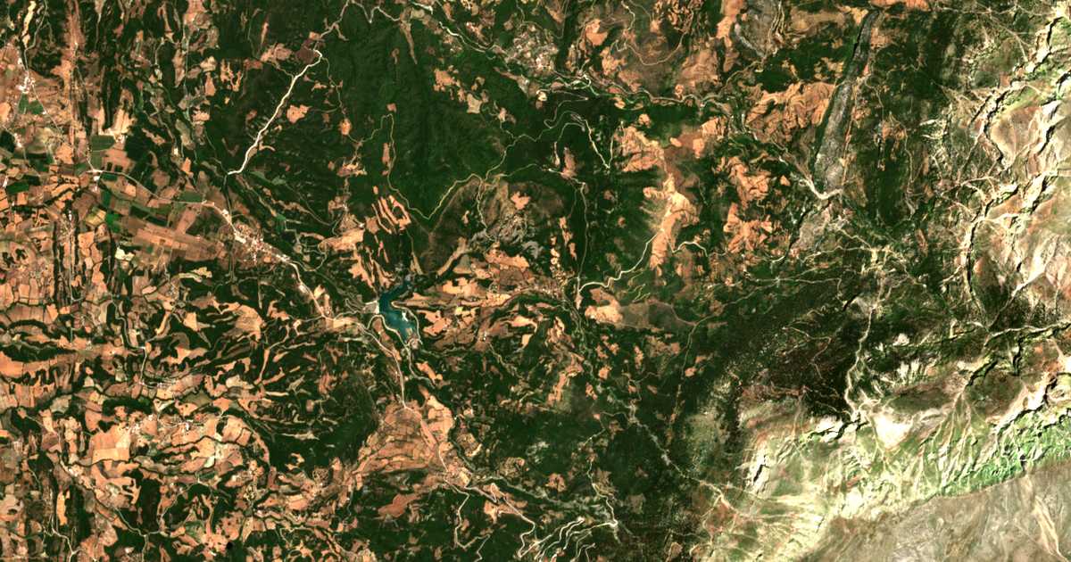 Carte satellite de Velimáchi
