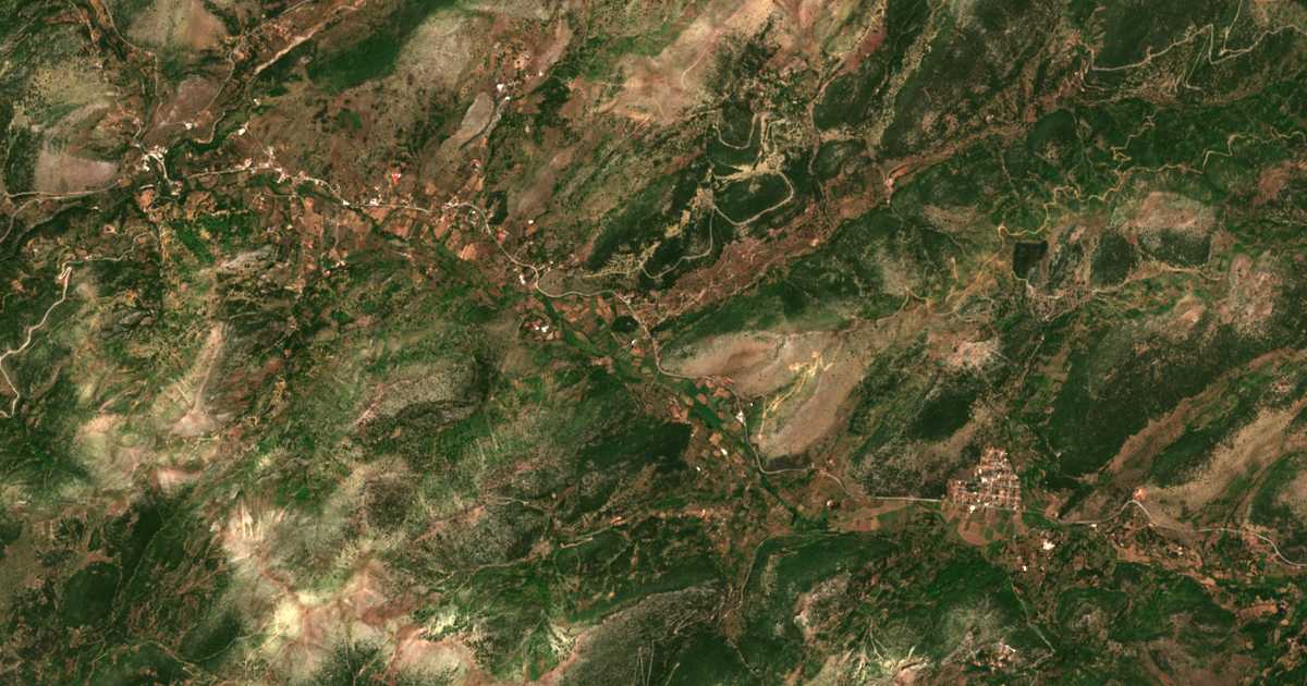 Carte satellite de Ágios Geórgios