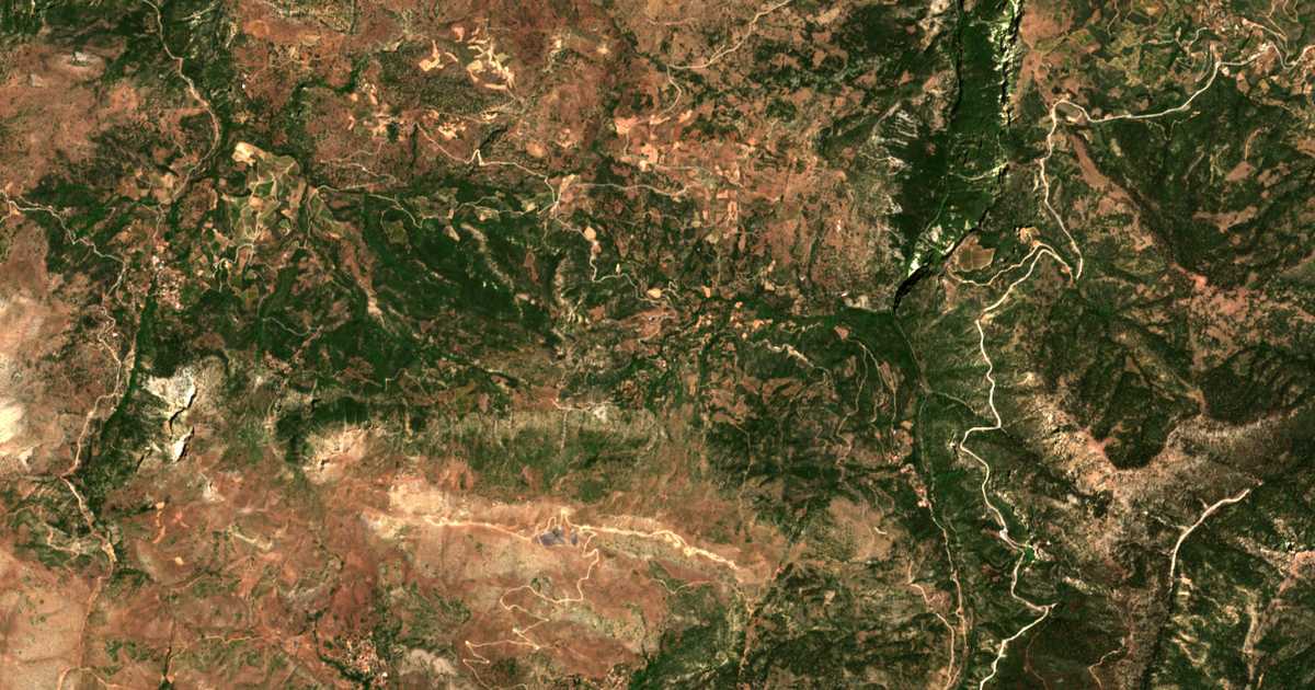 Carte satellite de Doumená