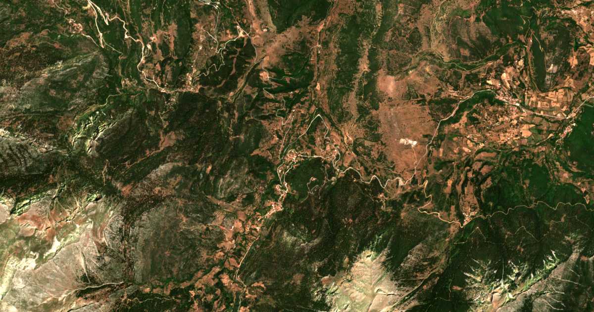 Carte satellite de Káto Vlasía