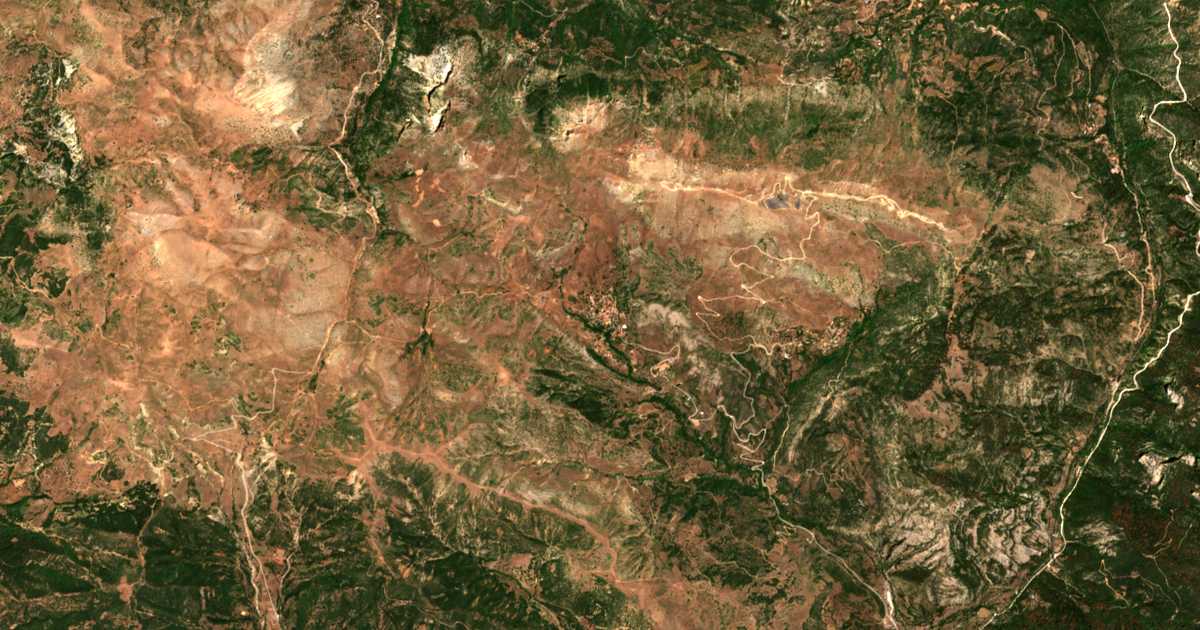Carte satellite de Kerpiní