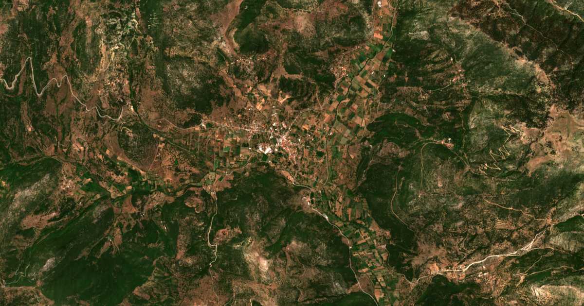 Carte satellite de Klitoría