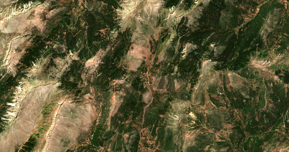 Carte satellite de Lechoúri