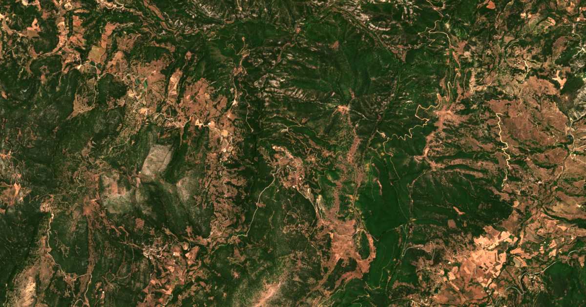 Carte satellite de Megálos Pondiás