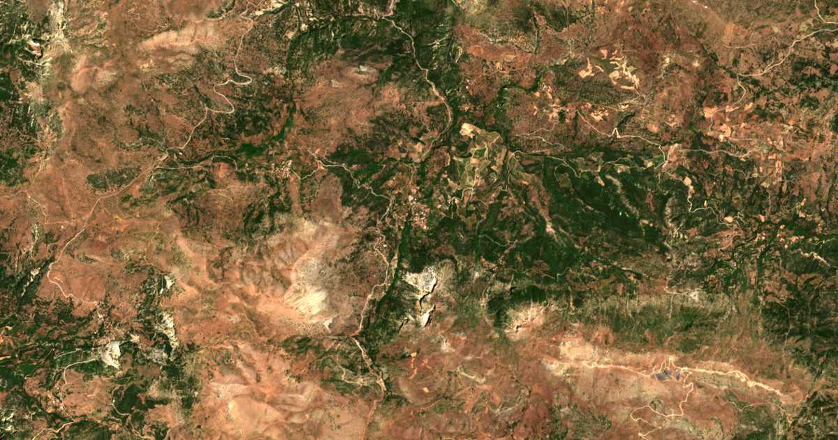 Carte satellite de Plataniótissa