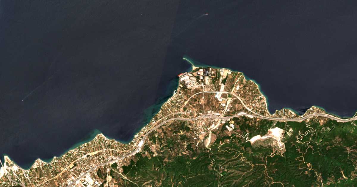 Carte satellite de Káto Arachovítika