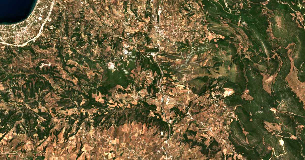 Carte satellite de Lygiaí
