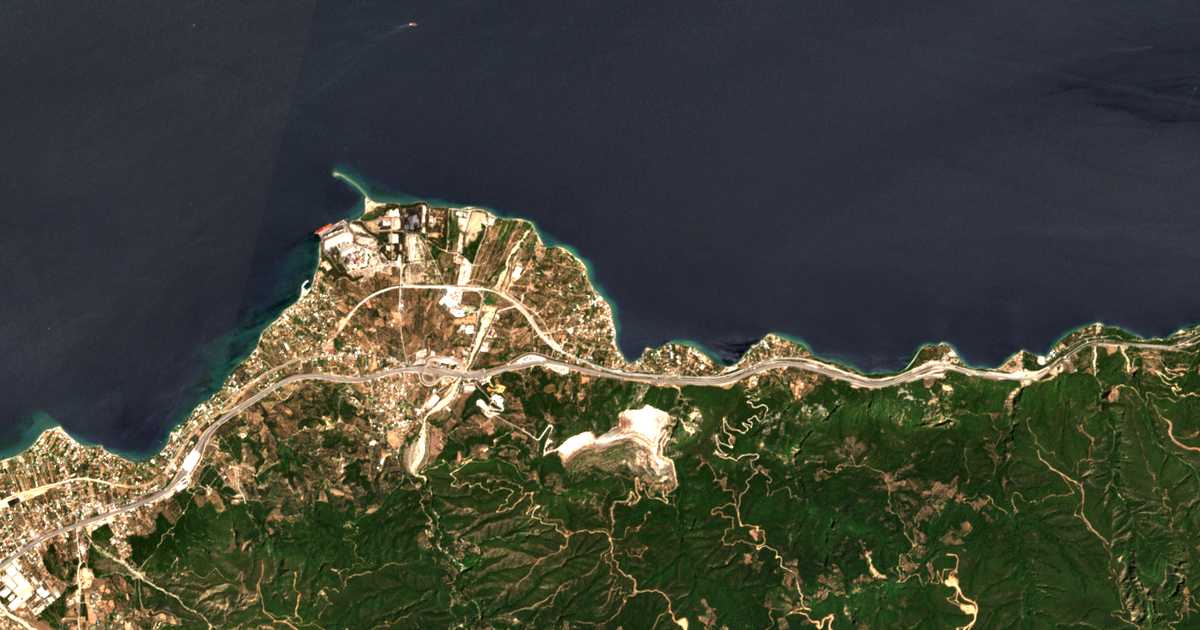 Carte satellite de Psathópyrgos