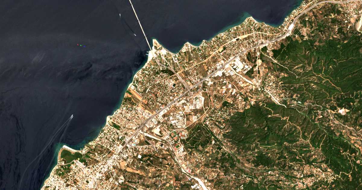 Carte satellite de Río