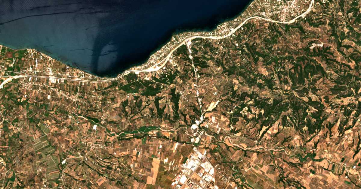 Carte satellite de Therianón