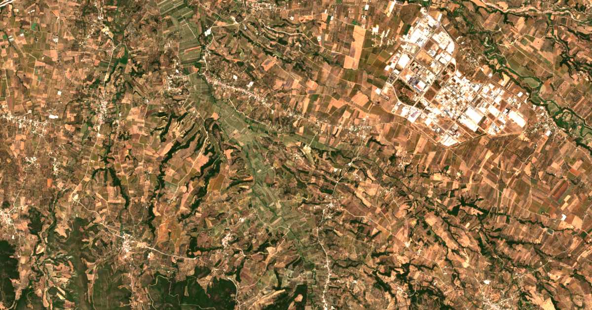 Carte satellite de Ágios Nikólaos