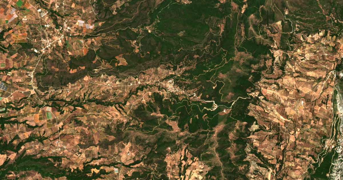 Carte satellite de Ágios Nikólaos