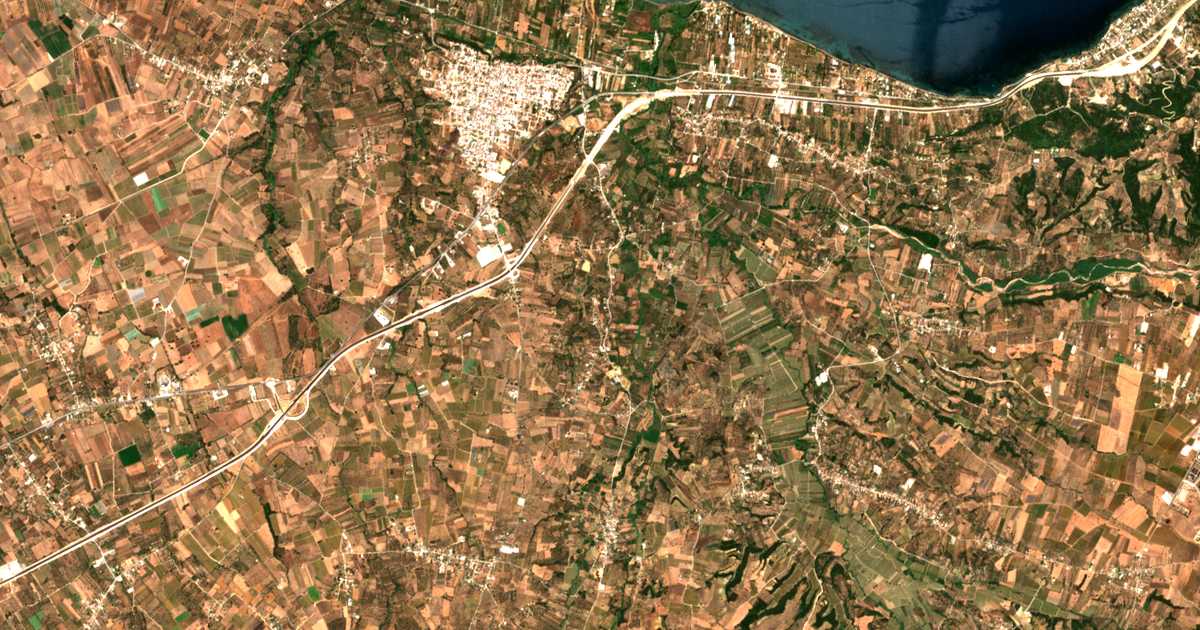 Carte satellite de Agiovlasítika