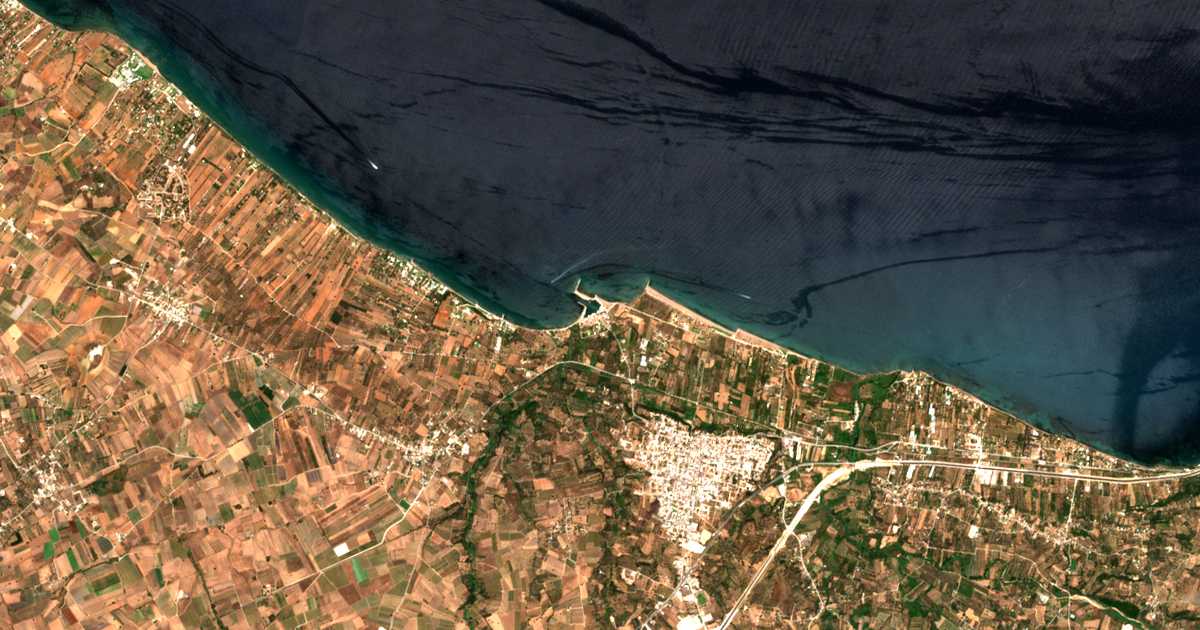 Carte satellite de Alykes