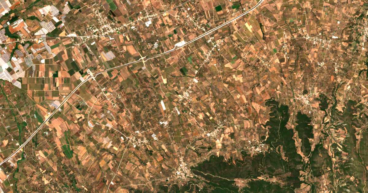 Carte satellite de Gioulaíika