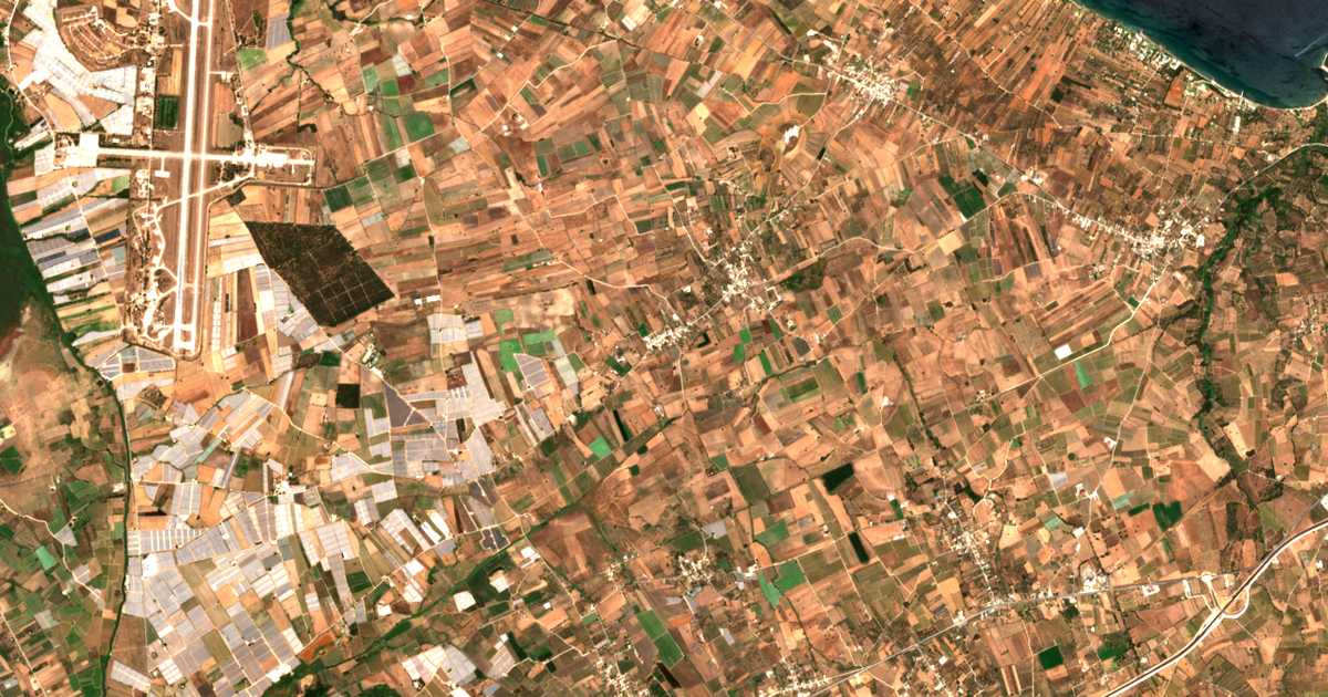 Carte satellite de Káto Limnochórion