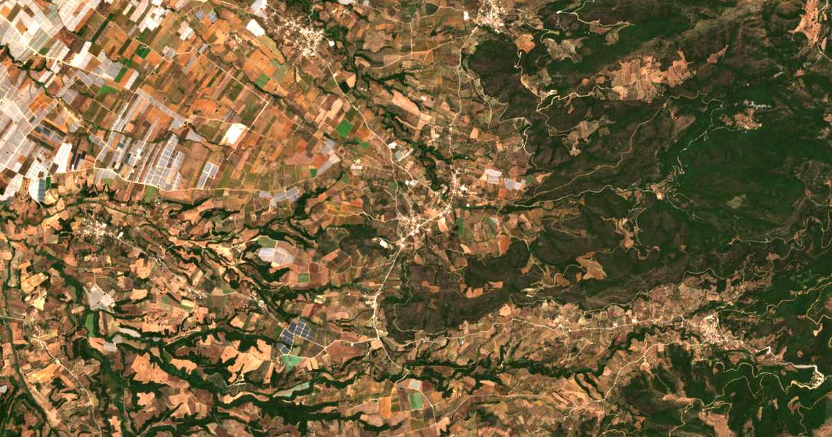 Carte satellite de Kefalaíika