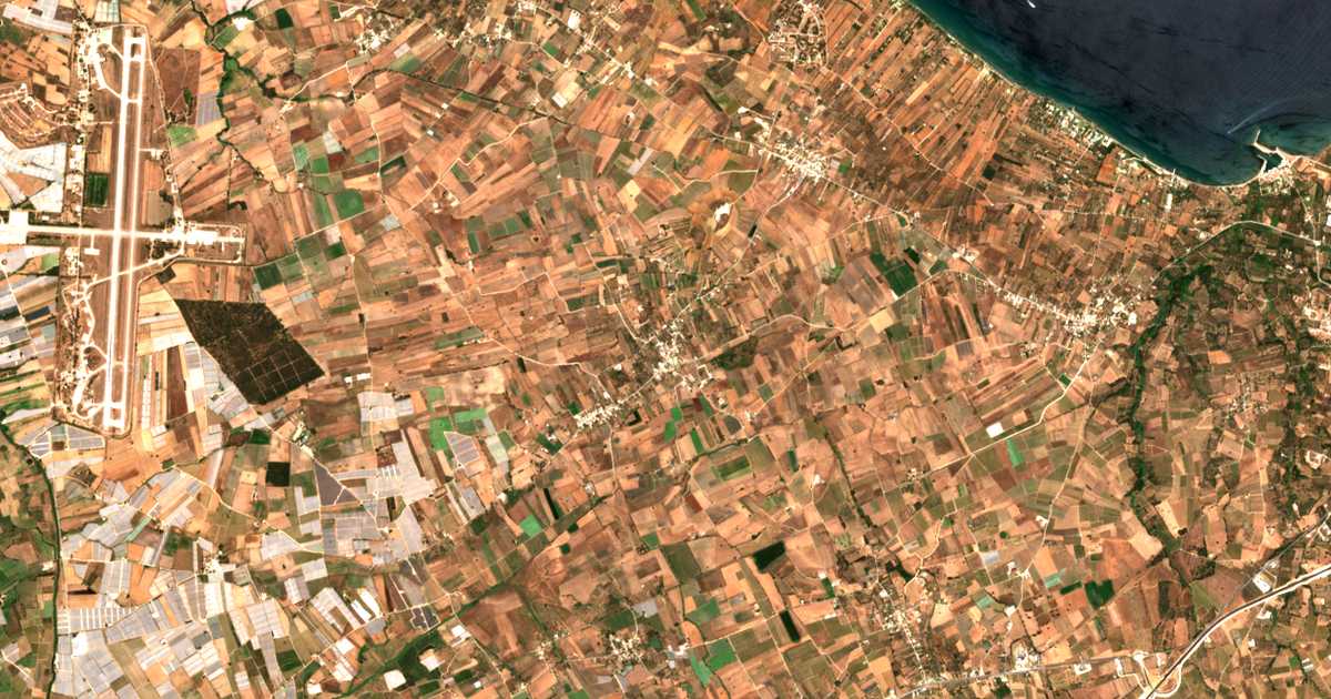 Carte satellite de Limnochórion