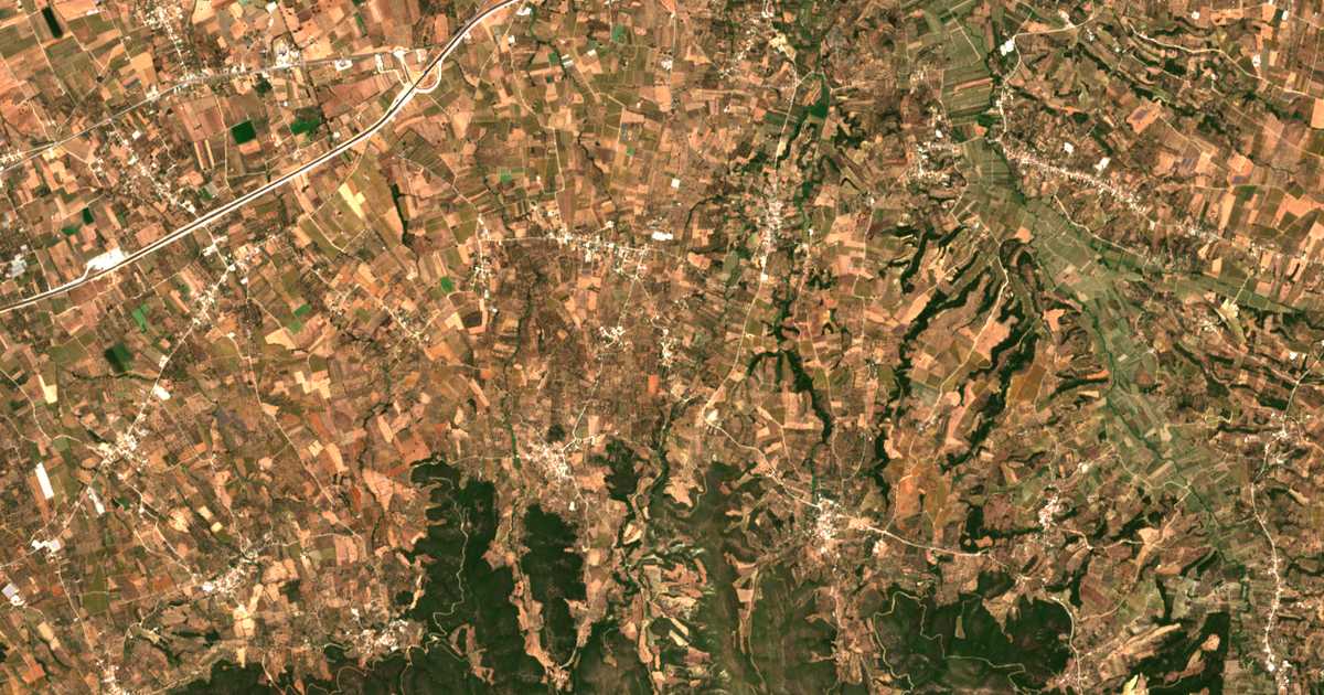 Carte satellite de Logothétis