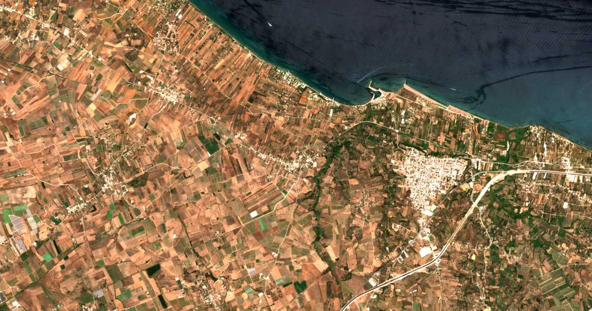 Carte satellite de Niforéika