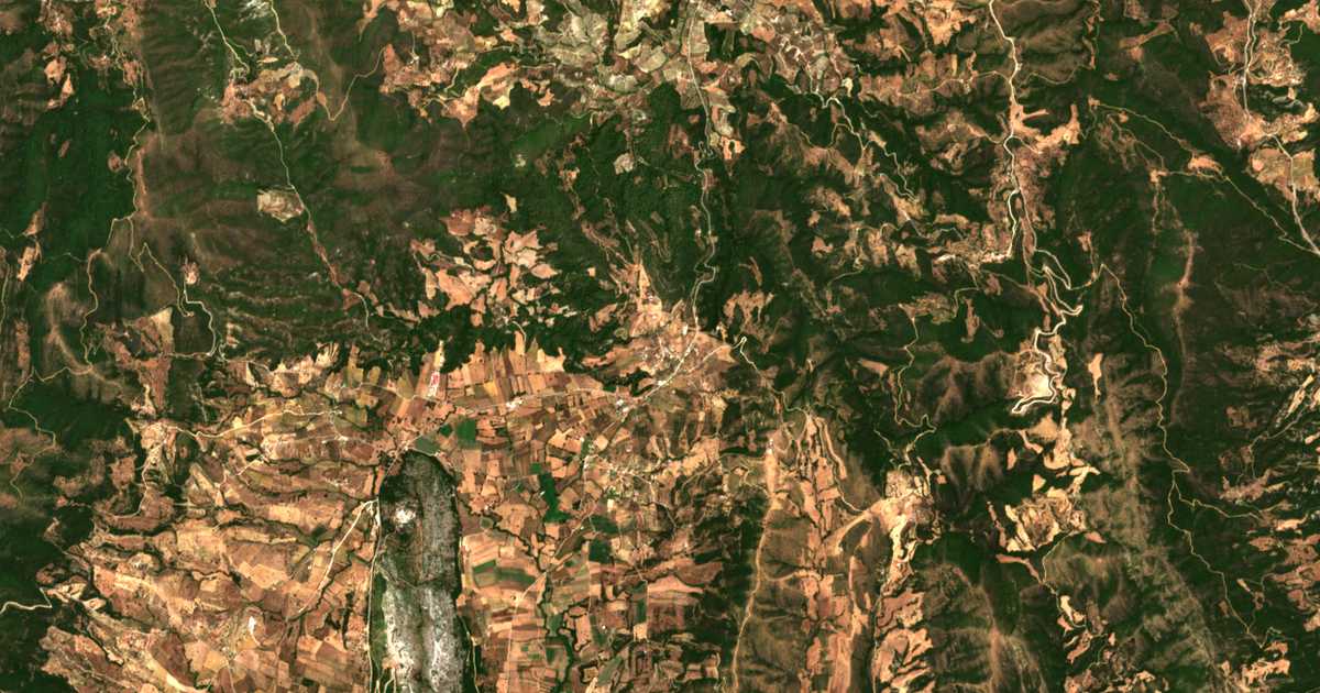 Carte satellite de Pigádia
