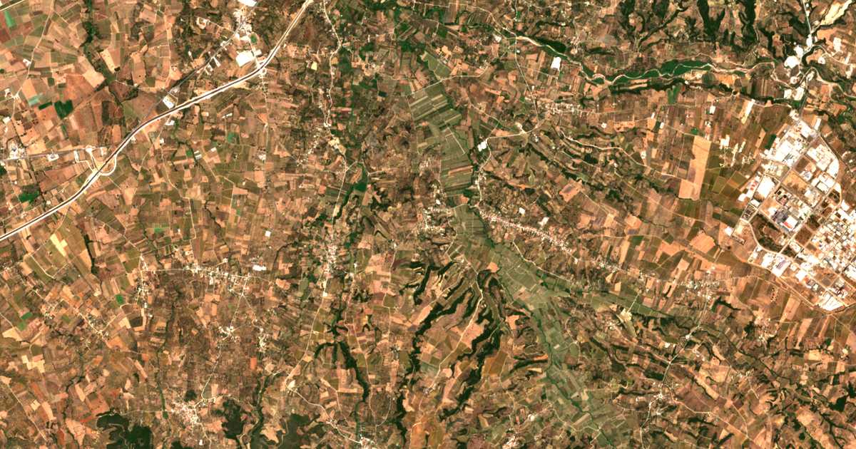 Carte satellite de Spaliaraíika