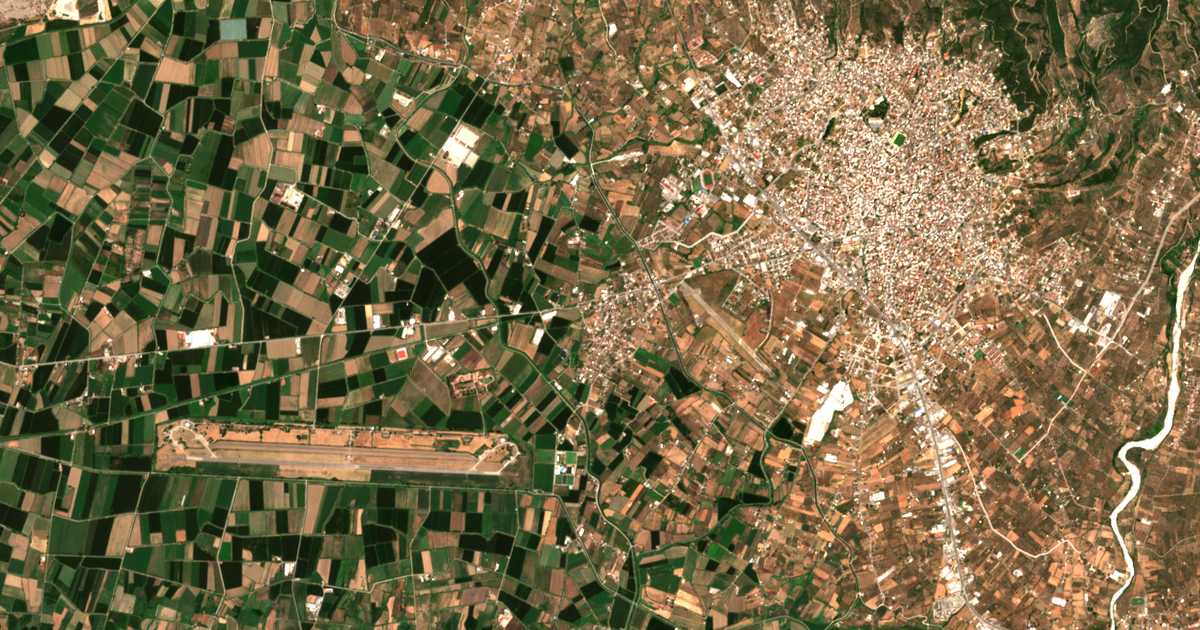 Carte satellite de Dokímion
