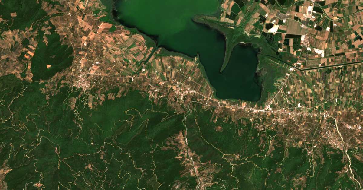 Carte satellite de Kleisorrévmata