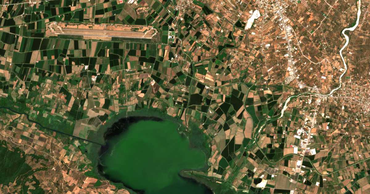 Carte satellite de Léfka