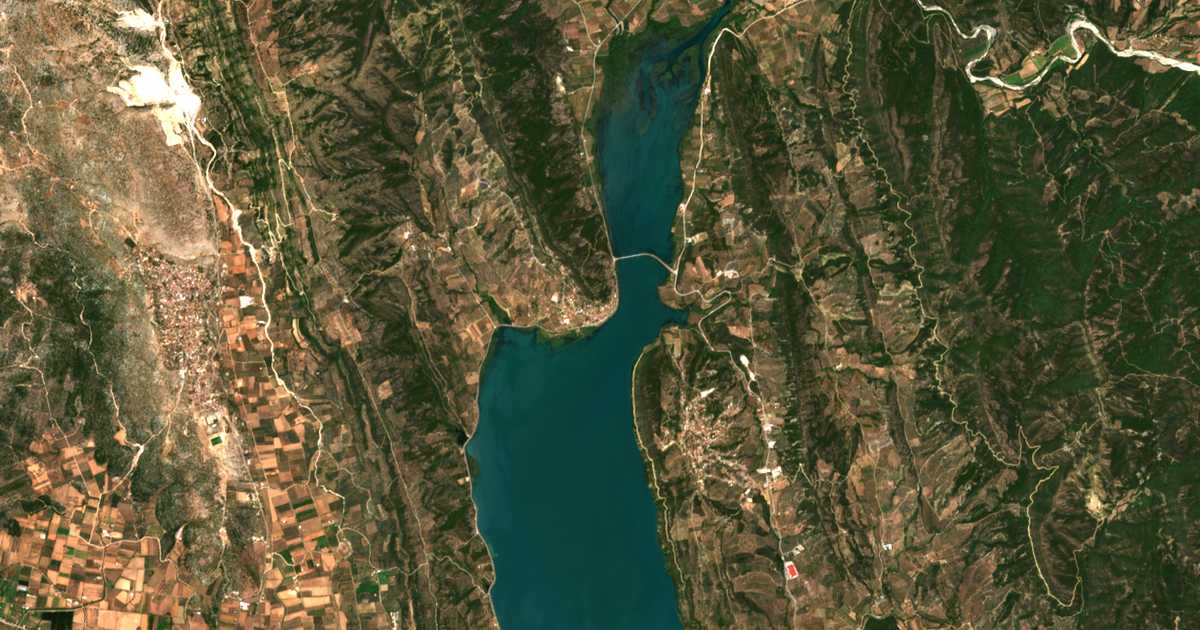 Carte satellite de Matsoúkion