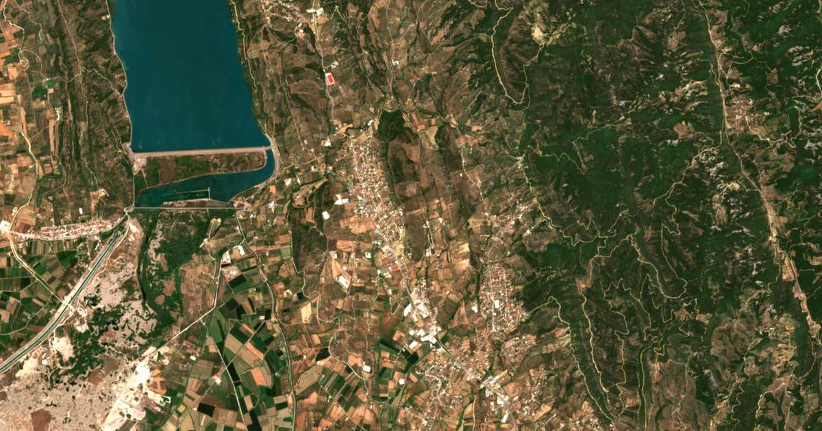 Carte satellite de Neápoli