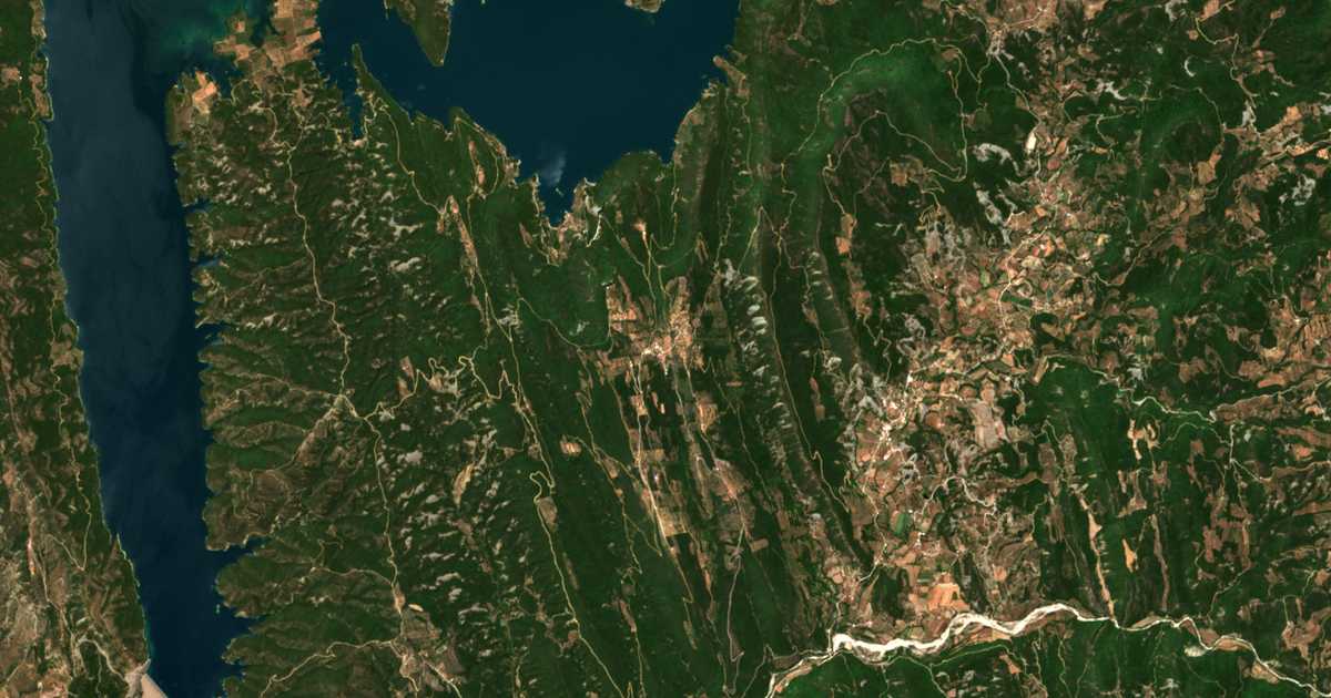 Carte satellite de Sargiáda