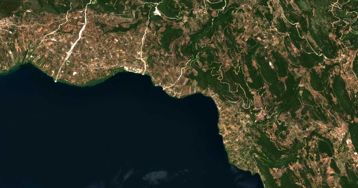 Carte satellite de Vareiá