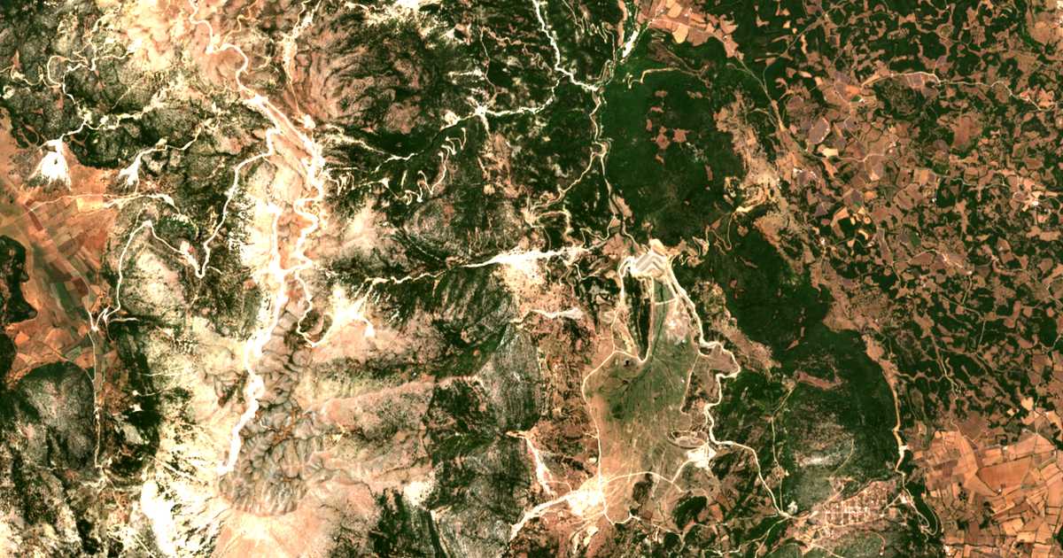Carte satellite de Achyrá