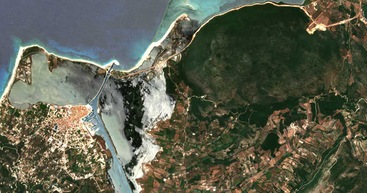 Carte satellite de Agía Varvára